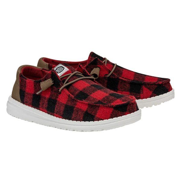 Wendy Buffalo Plaid - Red and Black Plaid