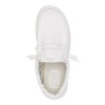 Wally Stretch Canvas - White/White