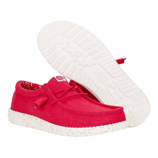 Wally Stretch Canvas - Savvy Red