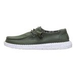Wendy Stretch Canvas - Deep Green
