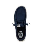 Wendy Stretch Canvas - Navy