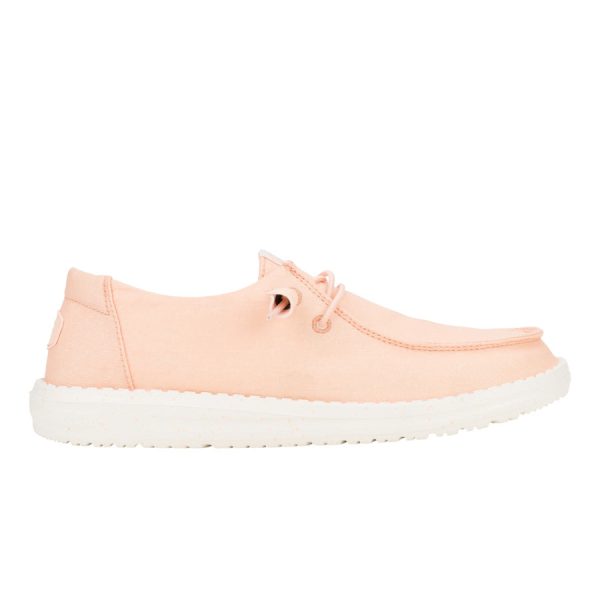 Wendy Stretch Canvas - Peach