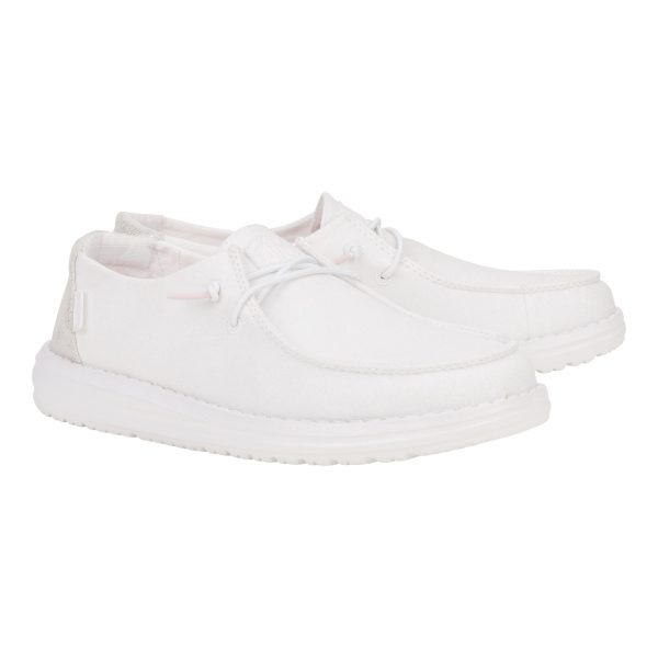 Wendy Metallic Sparkle - White