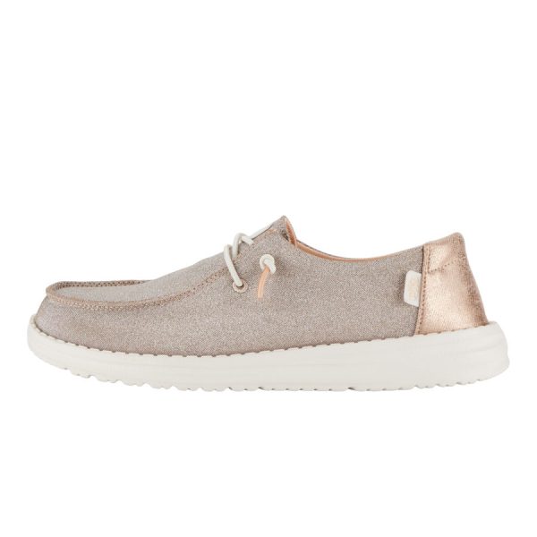 Wendy Metallic Sparkle - Rose Gold