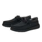 Wally Youth Stretch Canvas - Black/Black