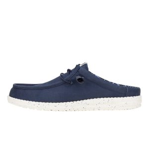 Wally Slip Stretch Canvas - Navy
