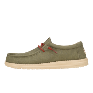 Wally Waxed Canvas Olive