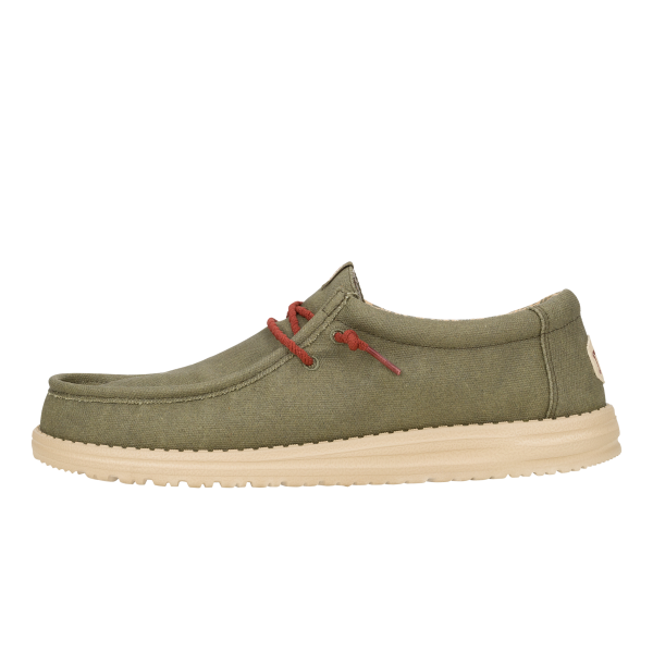 Wally Waxed Canvas Olive