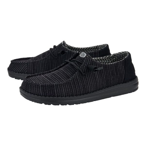 Wendy Stretch Sox - Black/Black