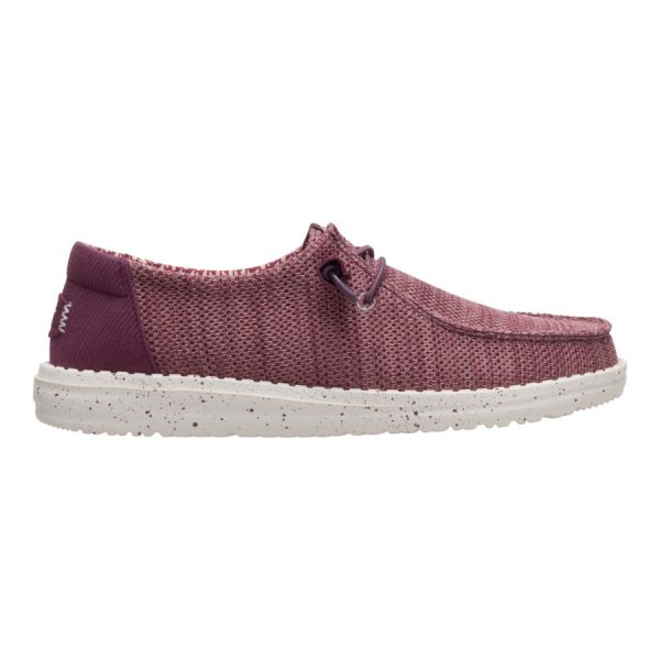 Wendy Stretch Sox - Burgundy