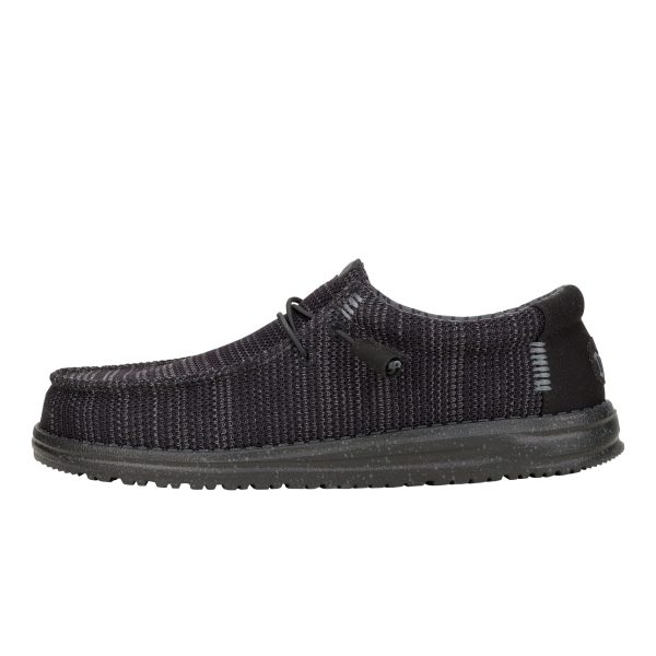 Wally Stretch Sox - Black/Black