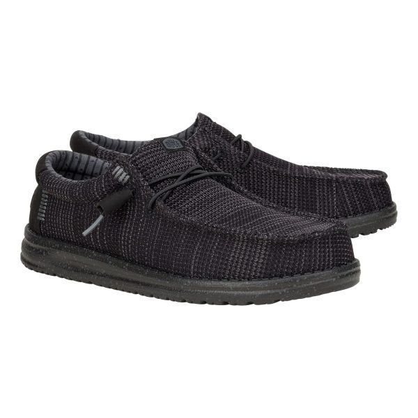 Wally Stretch Sox - Black/Black