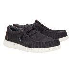 Wally Stretch Sox Wide - Black/White