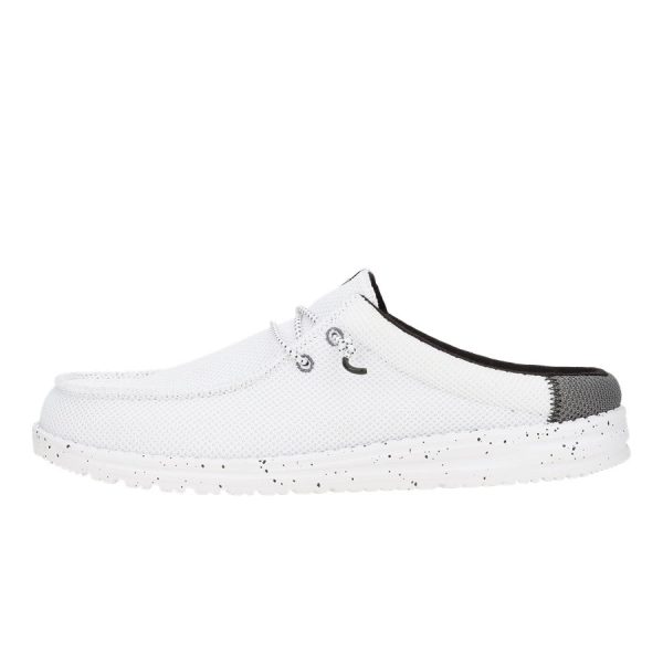 Wally Slip Varsity - White/Black