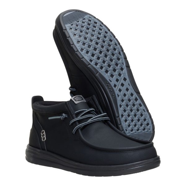 Wally Mid Gripr Classic - Black/Black