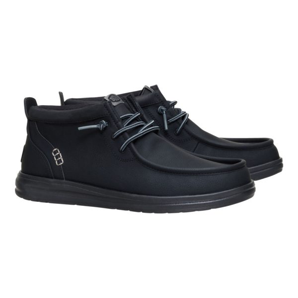 Wally Mid Gripr Classic - Black/Black