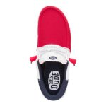Wally Tri Varsity Mesh - Red/Navy