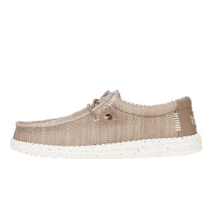 Wally Stretch Sox Wide - Tan