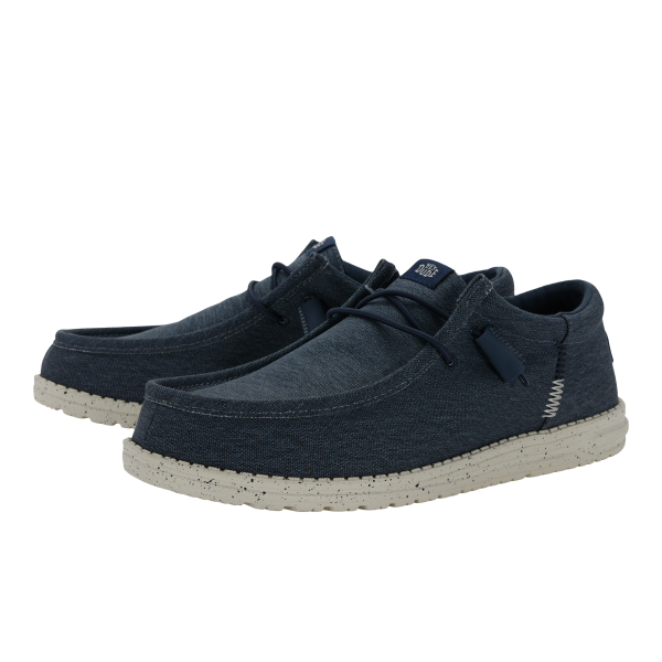Wally Funk Stretch Canvas - Blue