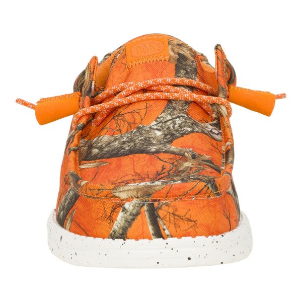 Wally Realtree Edge Colors - Orange Hunting Camo