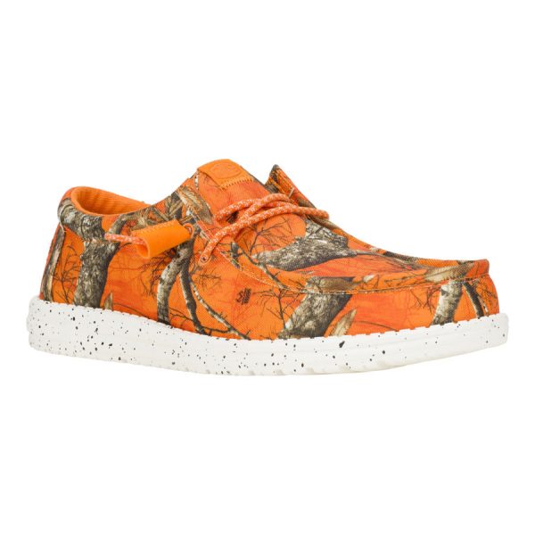 Wally Realtree Edge Colors - Orange Hunting Camo