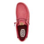 Wally Jute - Claret Red/Silver Birch