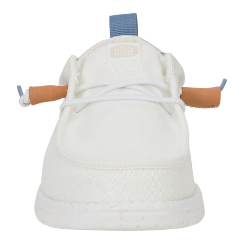 Wally Craft Linen - White/Stone Grey