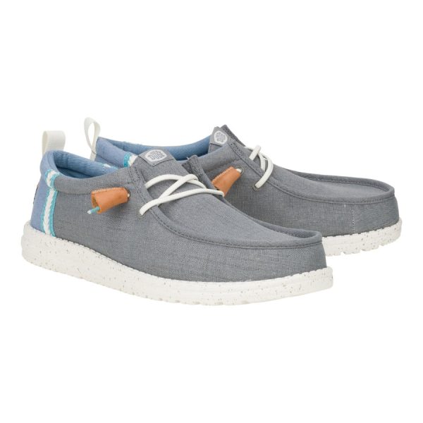 Wally Craft Linen - Monument Grey/Faded Denim