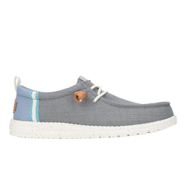 Wally Craft Linen - Monument Grey/Faded Denim