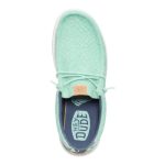 Wally Palm Jute - Dawn Blue/Celadon Green