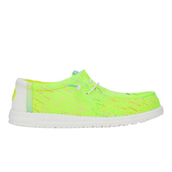 Wally Party Mesh - Lime Punch/White