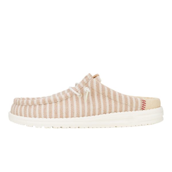 Wally Slip Resort - Tan/White