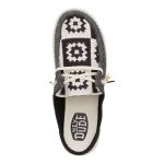 Wendy Slip Cottage Crochet - Black/Multi
