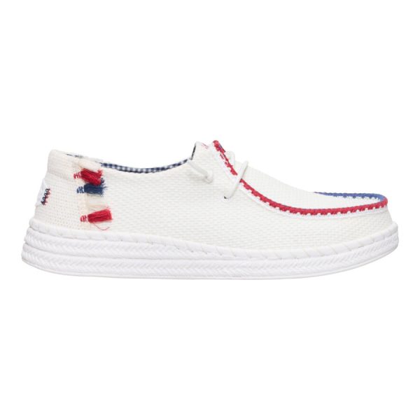 Wendy Espadrille Americana - White