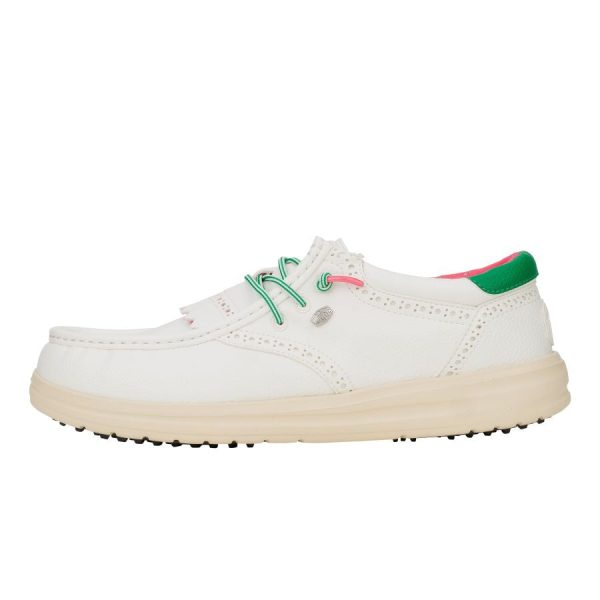 Wally Golf Classic - White/Green Tambourine