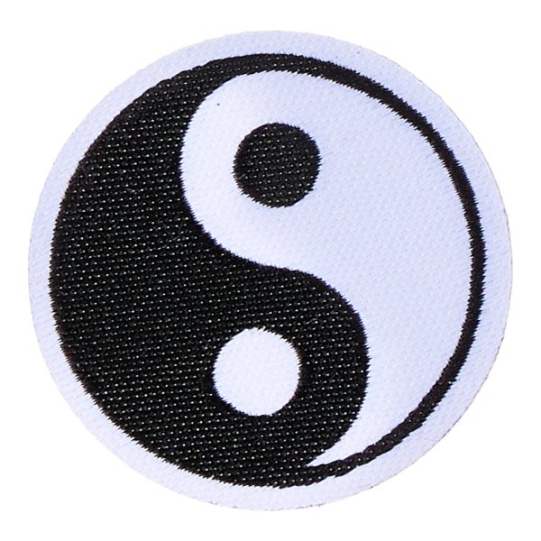 Yin Yang Patch - Yin Yang Black/White