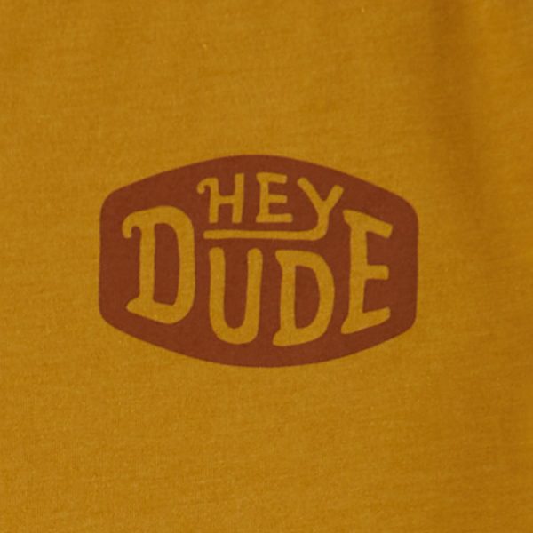 Go To Buckle Tee - Mustard
