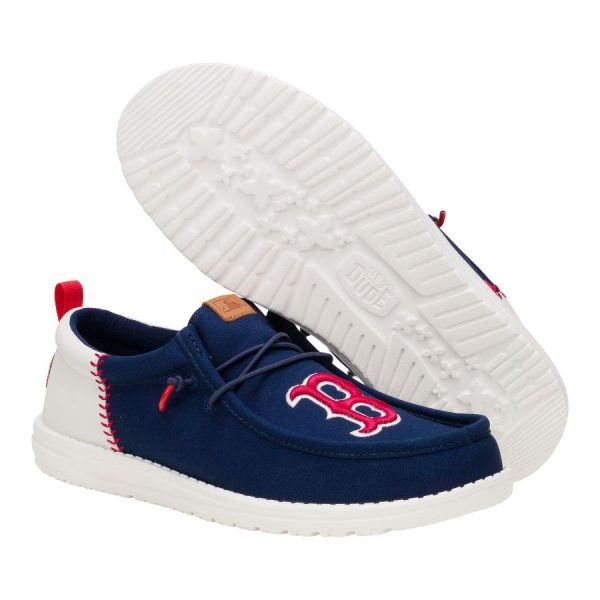 MLB Red Sox Wally Funk - Red Sox Navy/White