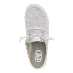 Wendy Slip Stretch Sox - Stone White
