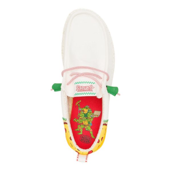 TMNT Pizza Wally Funk  - Pizza White/Red