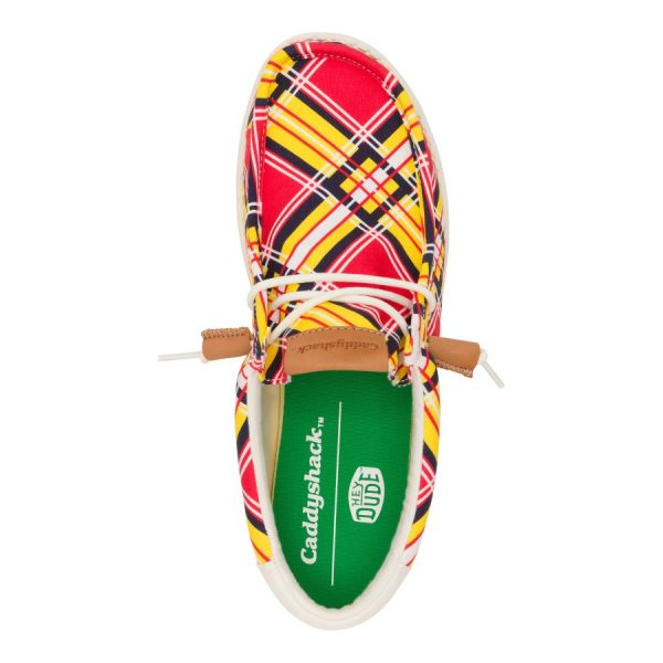Wally Caddyshack Plaid - Black/Red/Yellow