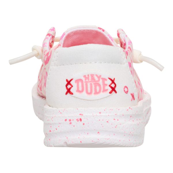 Wendy Toddler Galentines Day - Pink/White