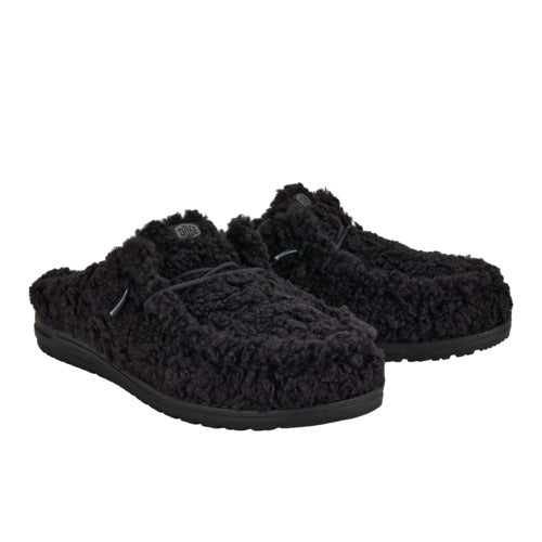 Wendy Slipper - Cozy Black/Black