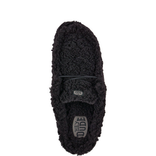 Wendy Slipper - Cozy Black/Black