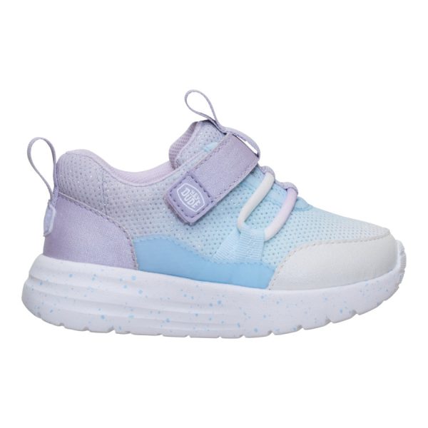 Sirocco Trek AC Toddler Shimmer - Blue/Lilac/Multi
