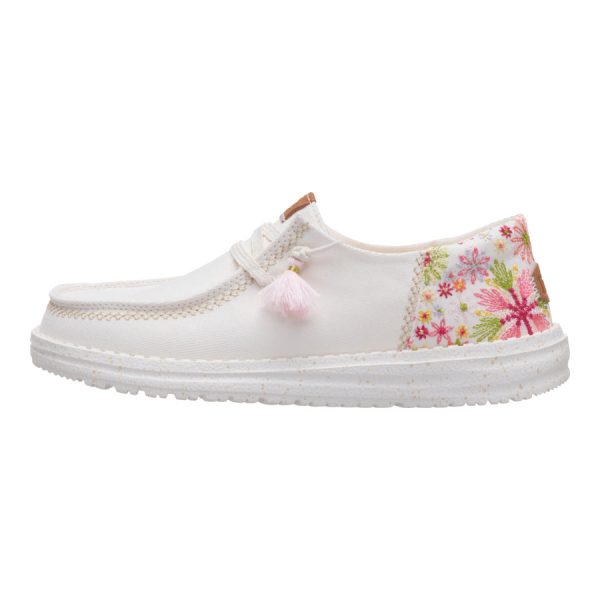 Wendy Funk Embroidered Floral - Ivory/Multi