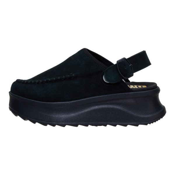 Delray Clog Suede - Black