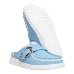 Wendy Slip Buckle Denim - Blue/Multi