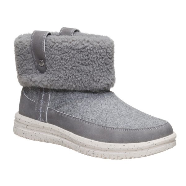 Camden Cuff Wool Cozy - Grey