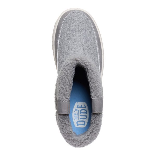 Camden Cuff Wool Cozy - Grey